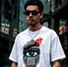 Model wearing the Eye Kulture T-Shirt