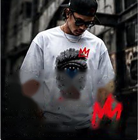 Model wearing the Eye Kulture T-Shirt